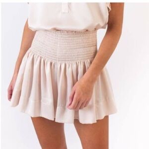 Koch Erica Skirt in blush cream size XS made in USA